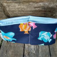pochette à masque en tissu