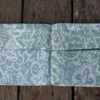 pochette à masque en tissu