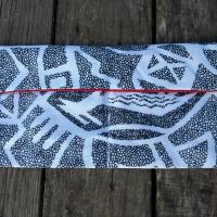 pochette à masque en tissu