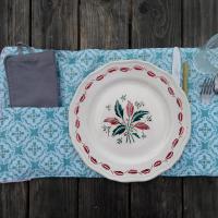 set de table avec assiette
