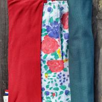 trousse repas coquelicots