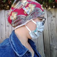 bonnet de bloc lavable et masque lavable