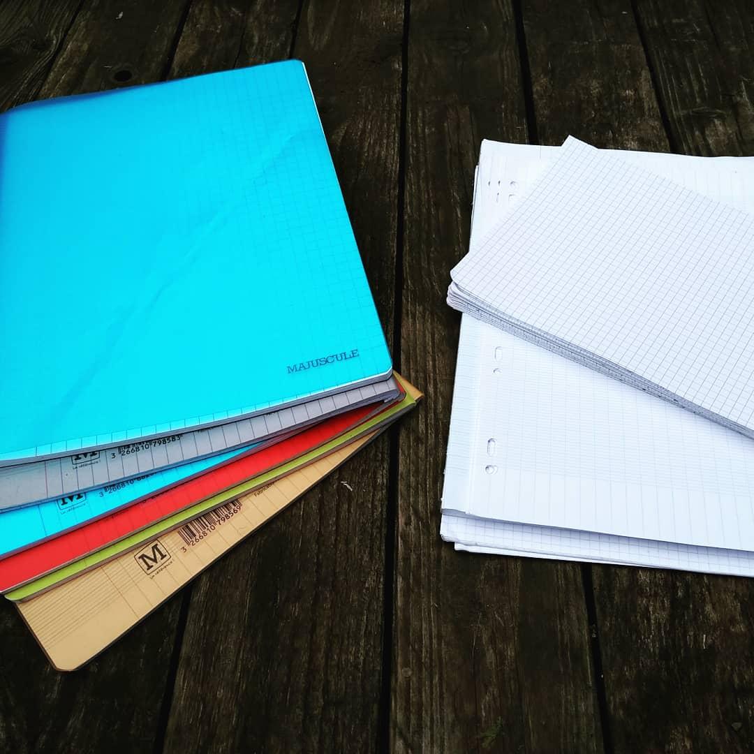 recyclage des fournitures scolaires: économies de papier cette année