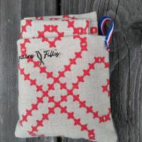 Mouchoir en tissu mocogr pochette